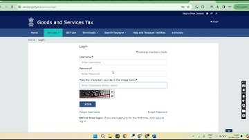 How to Log In to GST Portal for the First Time | GST Registration