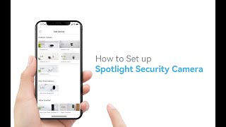 Spotlight Security Camera Setup in the blurams App screenshot 5