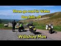 Three go mad in Wales and One falls off  A motorcycle adventure