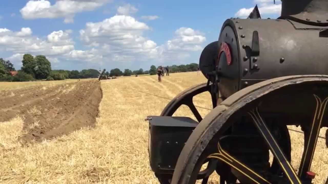 Dampfpflügen in Hassmoor