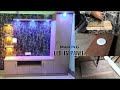 Young man make a large 12'*8' Size wooden wall led tv panel design...||ये टीवी पैनल कैसे तैयार किया