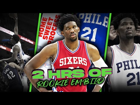2 Hours Of Rookie Joel Embiid Starting To Dominate The NBA 😤