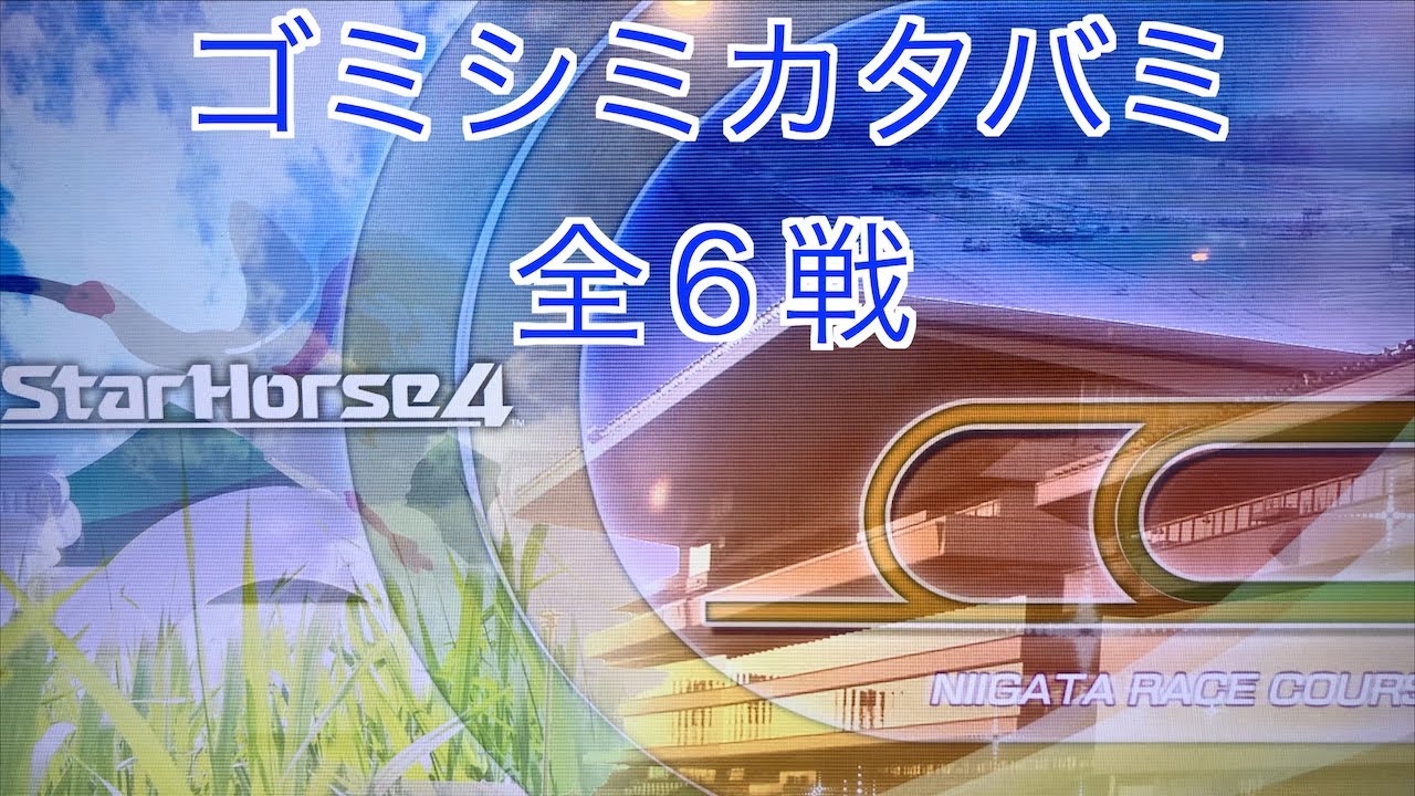 【スターホース４】　ー 864頭目ー　ゴミシミカタバミ(初代馬、血統表生産C8、生産枚数19750枚)　全6戦