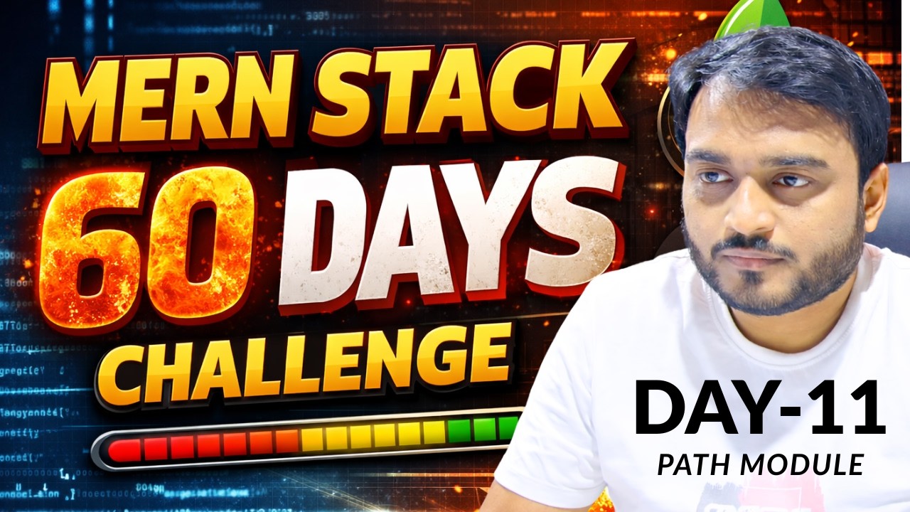 Day-11/60 Path Module in Node JS || Mern Stack Tutorial For Beginner in ...