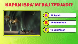 ⭐KUIS TENTANG ISRA' MI'RAJ NABI MUHAMMAD SAW || √Berpikir Cerdas #isramiraj #nabimuhammad