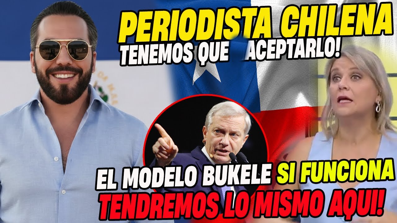🔴 PERIODISTAS en CHILE IMPACTADOS con LOS RESULTADOS de BUKELE Y COMO su METODO se ESTA EXPORTANDO 😎