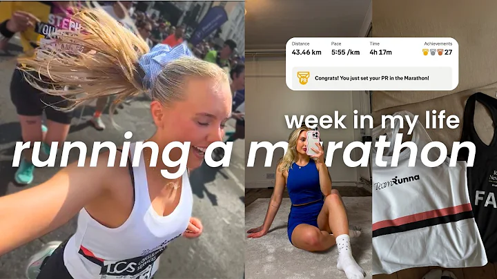 The Hardest Thing I’ve Ever Done | Running My First Marathon Vlog thumbnail