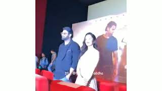 Shraddha Kapoor and Prabhas last night at the #saahotrailer launch in mumbai