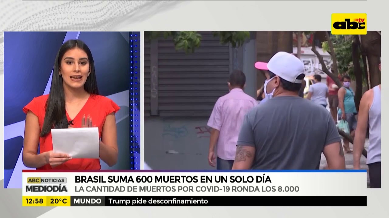 Brasil Suma 600 Muertos En Un Solo Dia Youtube