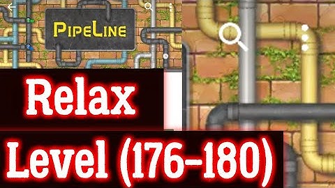 Pipeline Relax Level 176 177 178 179 180 All 3 stars Solution