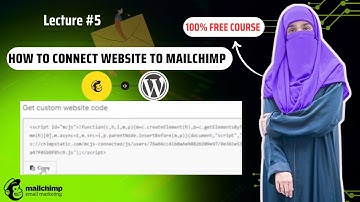 How To Connect MailChimp to WordPress | FREE Complete Email Marketing Course for Beginners 2025 #5