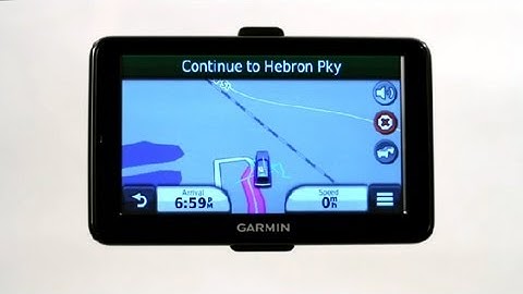 How to Enter Intersections Into a GPS : GPS Help