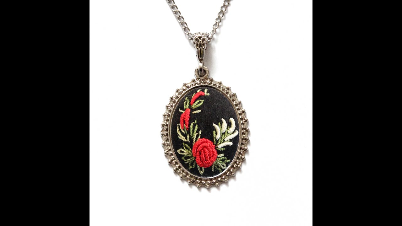 Etamin Rokoko Brezilya İşi Gül Deseni Yapımı Anlatım Videosu