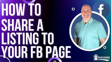 How to Share a Listing from IDX to Your Facebook Page | Social Media for Real Estate Agents