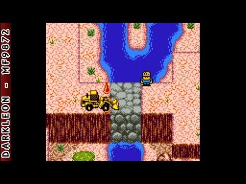 Game Boy Color - Caterpillar - Construction Zone © 1999 Mattel - Gameplay