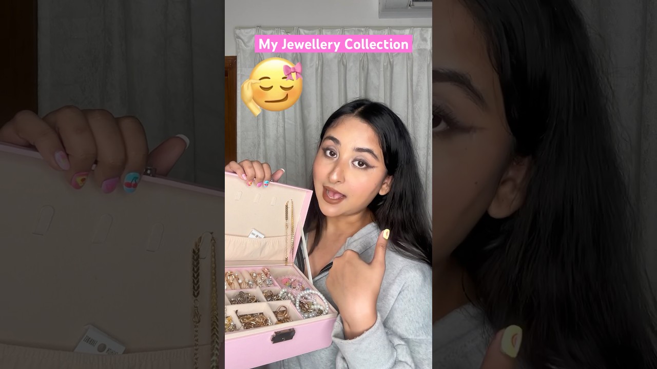 My Jewellery Collection #minivlog #ytshorts #shorts