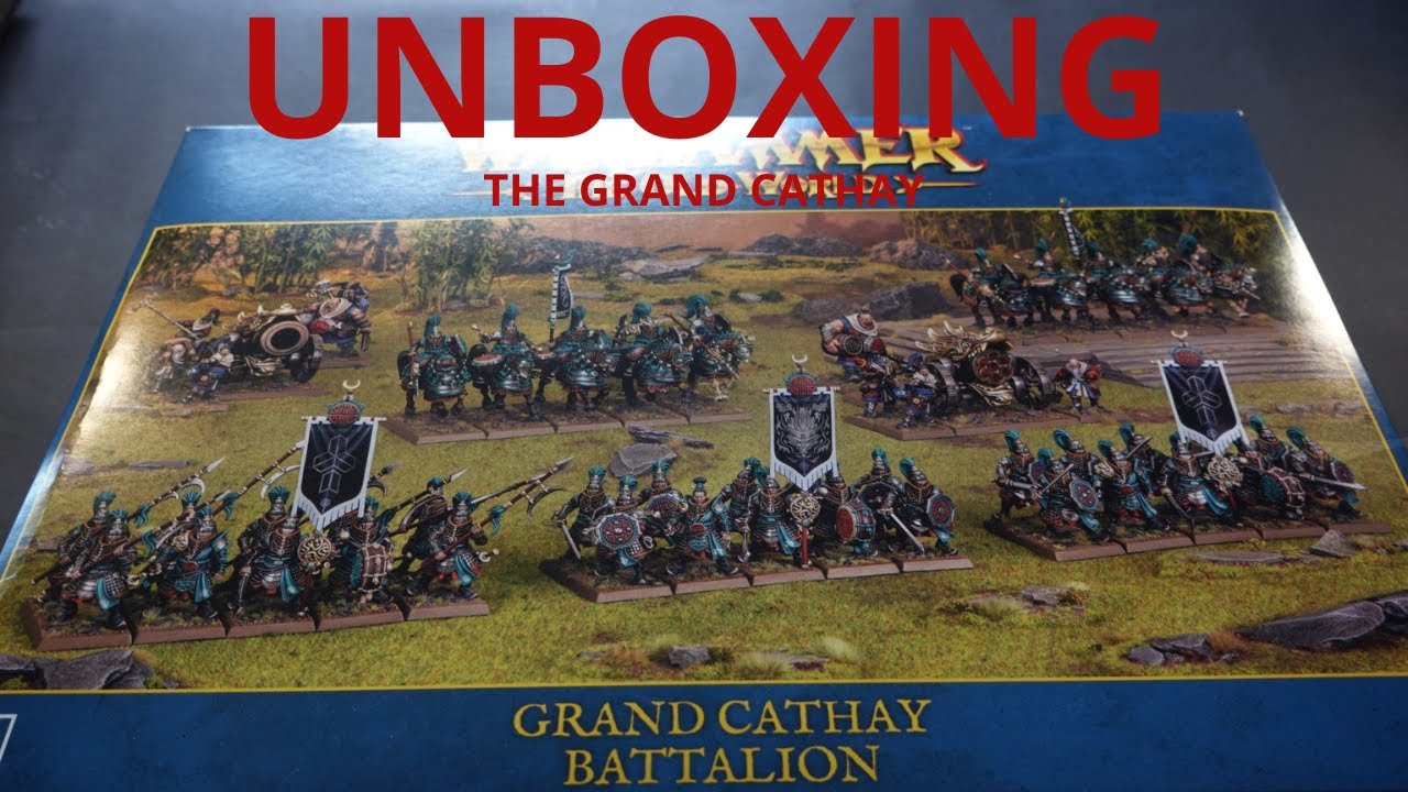UNBOXING: Grand Cathay Battalion – Warhammer: The Old World| PL |