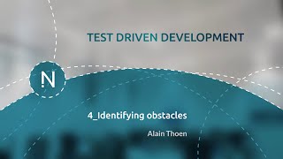 TDD 4/6: Identifying obstacles