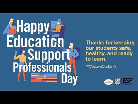 Education Support Professionals Day 2020 2021 - YouTube