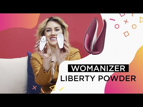 Клиторальный стимулятор Womanizer Liberty Powder 18+