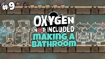 Clearing Water & Making a Bathroom - Oxygen Not Included - Outbreak Upgrade Gameplay - Part 9