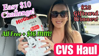 CVS Haul 8/20-26/23 |Easy $10 Challenge! | All Free+ $16 MM!