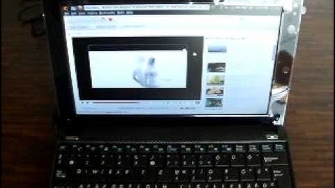 Ubuntu Netbook Remix 9.10 on Asus Eee PC 1001HA