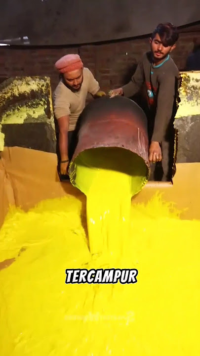 Proses Pembuatan Busa Spons #faktamenarik #shorts