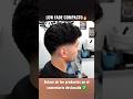 LOW FADE COMPACTO RIZADO ✅ #cortesdepelo #peinados #barberia