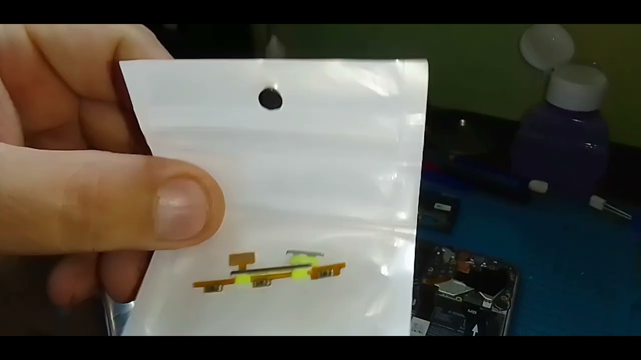 como  trocar o botão power do redmi note 8 e tirar a tampa traseira com secador