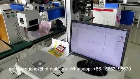 Fiber laser marking machine with auto focus function