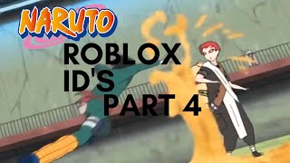Naruto Roblox Id S Part 4 Youtube - naruto song roblox id