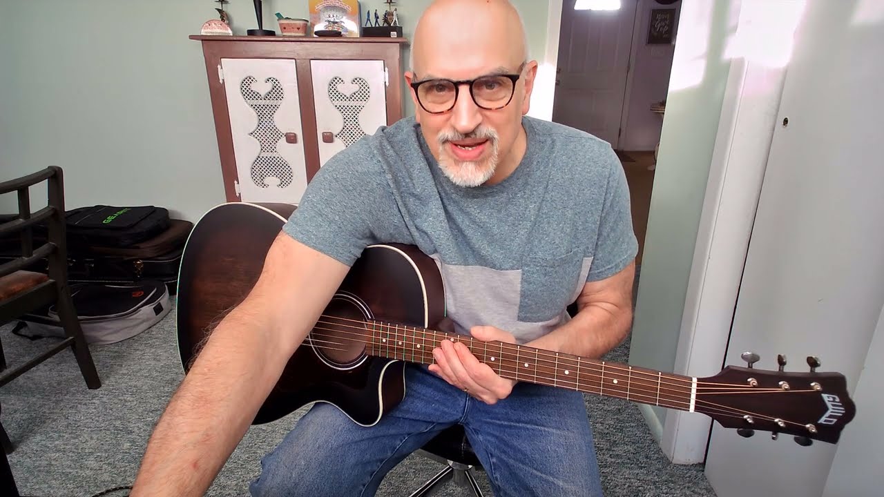 Акустико-электрический тестовый привод Guild OM-240CE