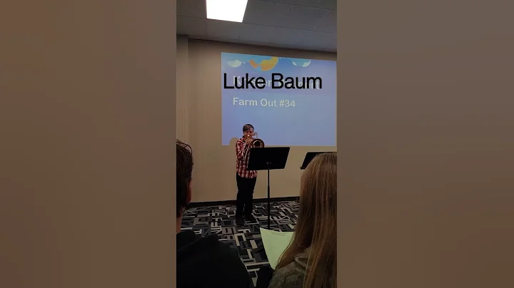 Luke Baum's Beginning Band Recital