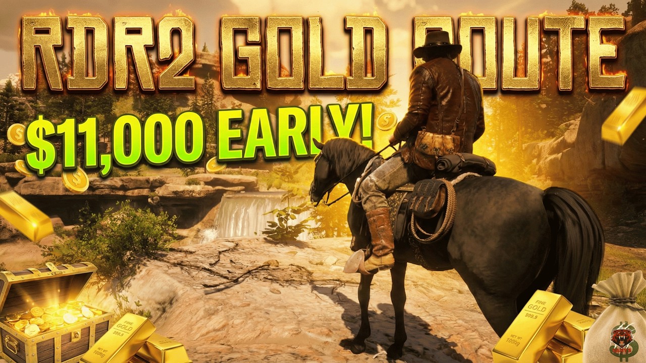 Easiest Way to Get Rich Early in RDR2 (Chapter 2 Guide) - YouTube