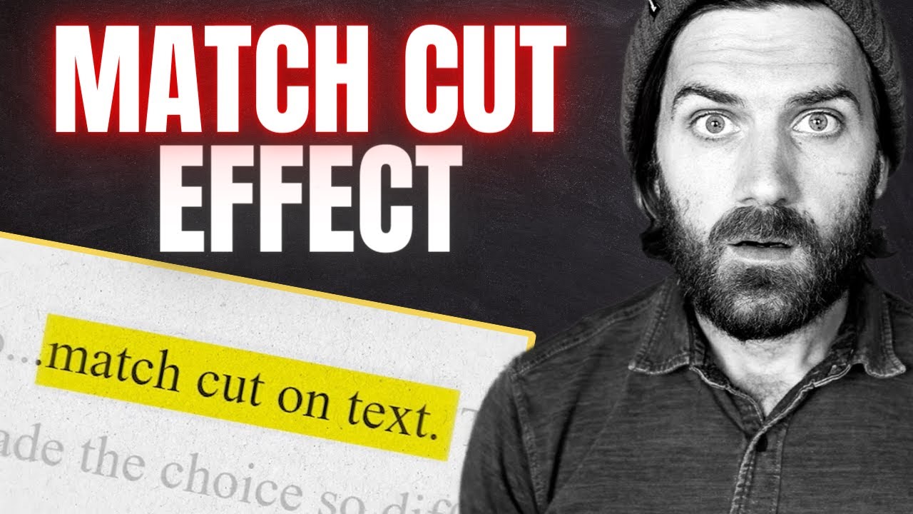 How to Edit Like Johnny Harris Part 3 - Match Cut Effect In Premiere ...