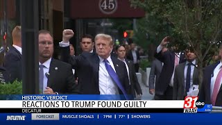 Reaction to Trump guilty verdict
