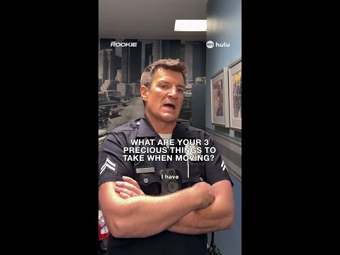 It's almost like someone on The Rookie is moving, wonder who that could be. 😉