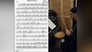 Wilcoxon. Modern Rudimental swing solos. Study in Accents
