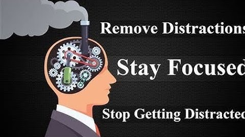 How to Stay Focused and Avoid Distractions in the #digitalage