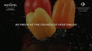 #FreshAsFirst - Vegetables | Novotel Hyderabad Convention Center