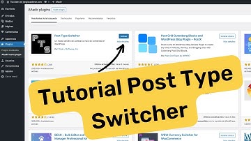 Cómo cambiar tipos de contenido en WordPress con Post Type Switcher