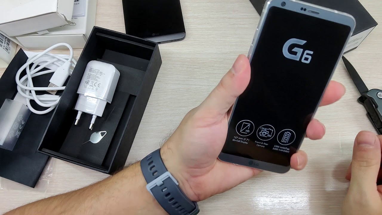 LG G6 и LG V20 флагманы минувших дней. Распаковка 
