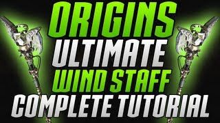 New Origins- Upgrading The Ultimate Wind Staff Complete Tutorial