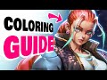 NEW COLORING METHOD How To Color Your Drawings 