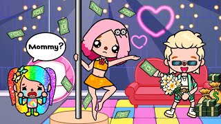 I Discovered My Mother Is A Pole Dancer | Toca Life Story | Toca Boca