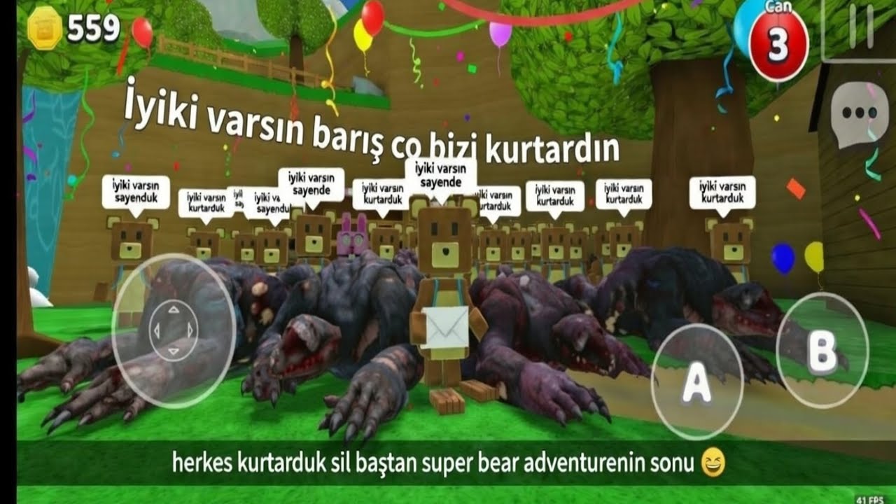 SİL BAŞTAN SUPER BEAR ADVENTURE FİNAL!