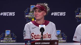 FSU softball | Lonni Alameda, FSU players preview Seminoles' WCWS Championship Series vs. Oklahoma