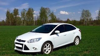 Установка нижнего спойлера переднего бампера Ford Focus III