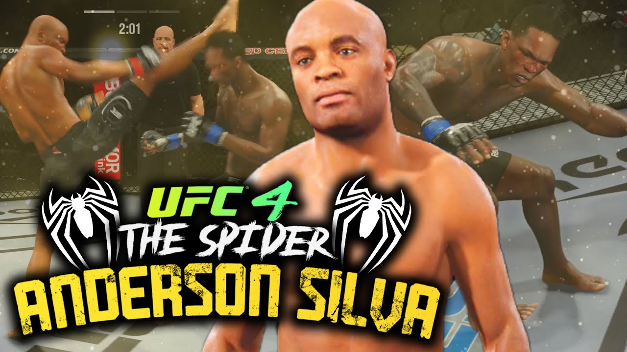 Anderson Silva On UFC 4! My Toughest Session Yet! EA Sports UFC 4 Online Gameplay